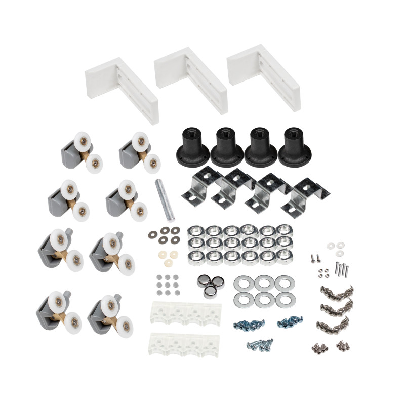 Lidz Душовий бокс Tani SB90x90.SAT.HIGH.FR, скло Frost 4 мм