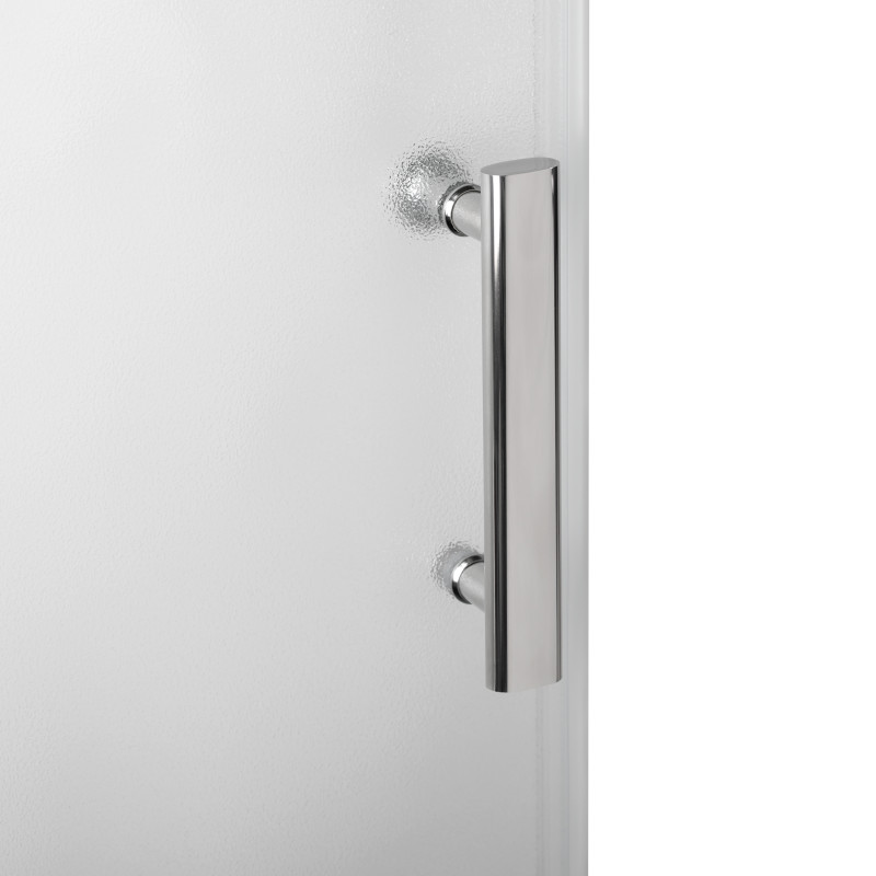 Lidz Душові двері в нішу Zycie SD100x185.CRM.FR, скло Frost 5 мм