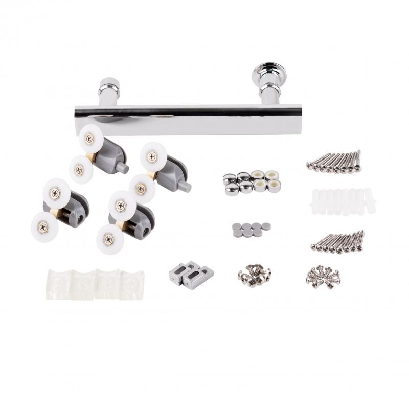 Lidz Душові двері в нішу Zycie SD100x185.CRM.FR, скло Frost 5 мм