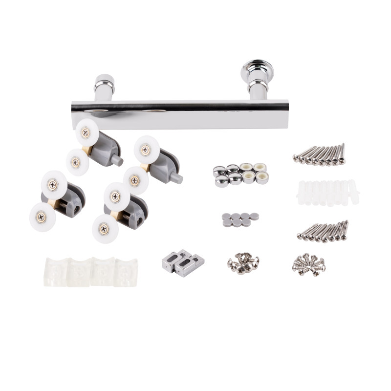 Lidz Душові двері в нішу Zycie SD120x185.CRM.FR, скло Frost 5 мм