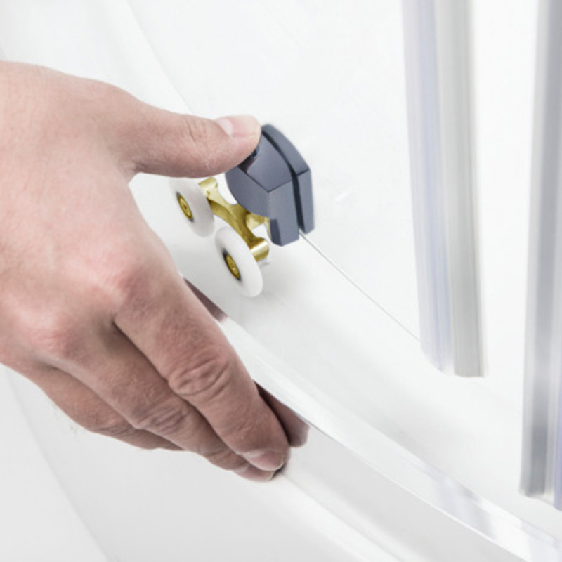 Lidz Гідромасажний бокс Tani SBM90x90.SAT.HIGH.FR, скло Frost 4 мм