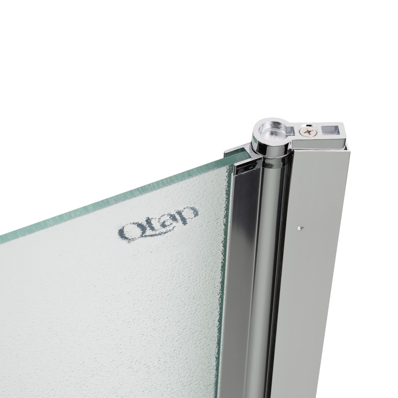 Qtap Штора на ванну Standard CRM407513APR скло Pear 6 мм, 75х130 см, права