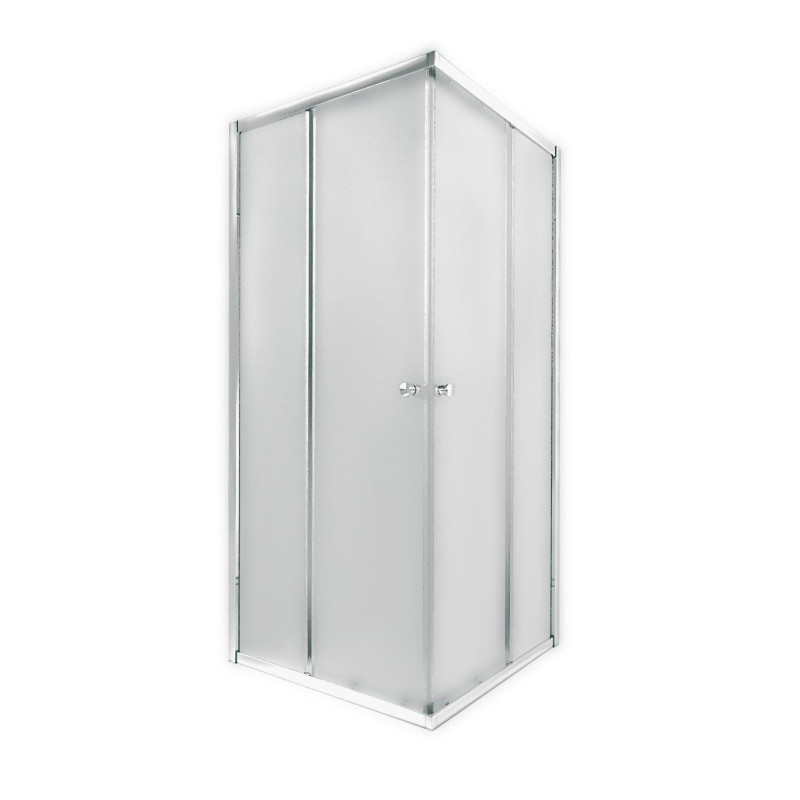 Qtap Душова кабіна Presto CRM1088SP5 80х80 см, скло Pear 5 мм без піддона