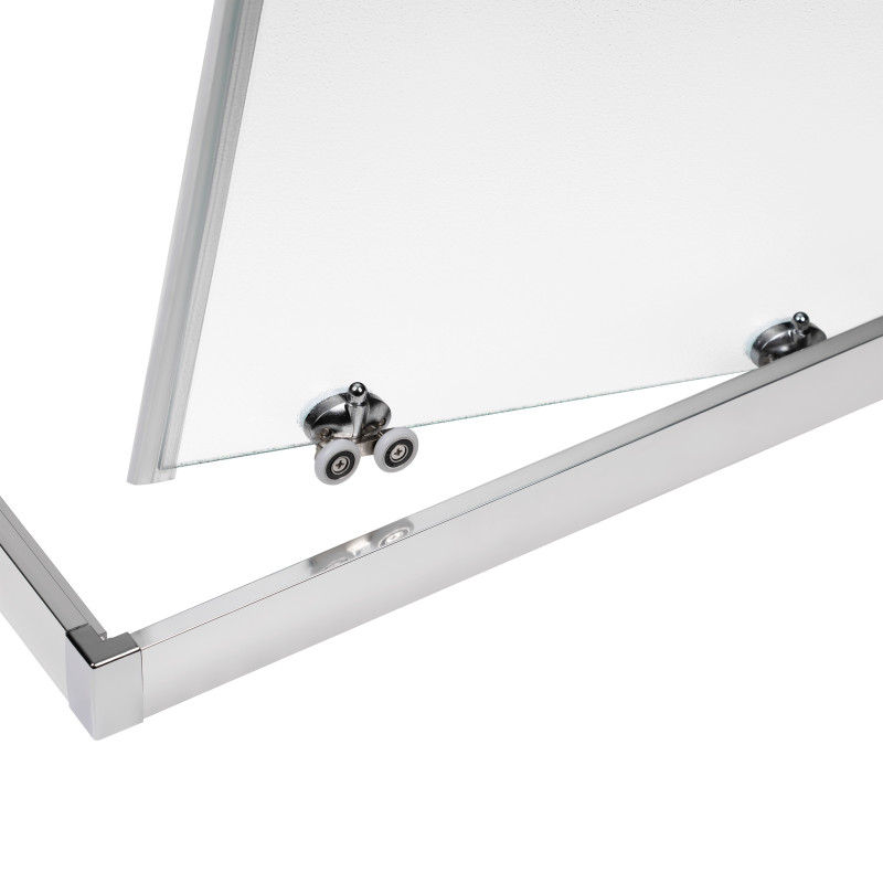 Qtap Душова кабіна Presto CRM1088SP5 80х80 см, скло Pear 5 мм без піддона