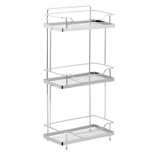 Lidz Полка універсальна Radom 0608 3 ярусна LDRAD0608CRM32486 Chrome