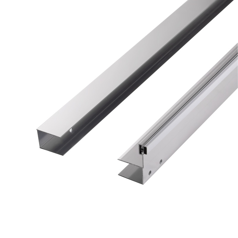 Qtap Душові двері в нішу Taurus CRM201-11.C6 97-108x185 см, скло Clear 6 мм, покриття CalcLess