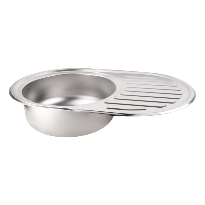 Lidz Кухонна мийка 7750 0,8 мм Micro Decor (LIDZ7750MDEC)