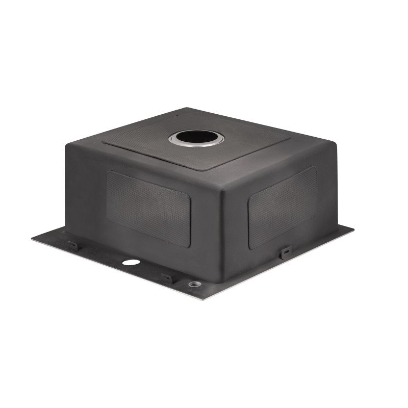 Lidz Мийка для кухні інтегрована Handmade H5050 (LDH5050BRU35375) Brushed Steel 3,0/0,8 мм