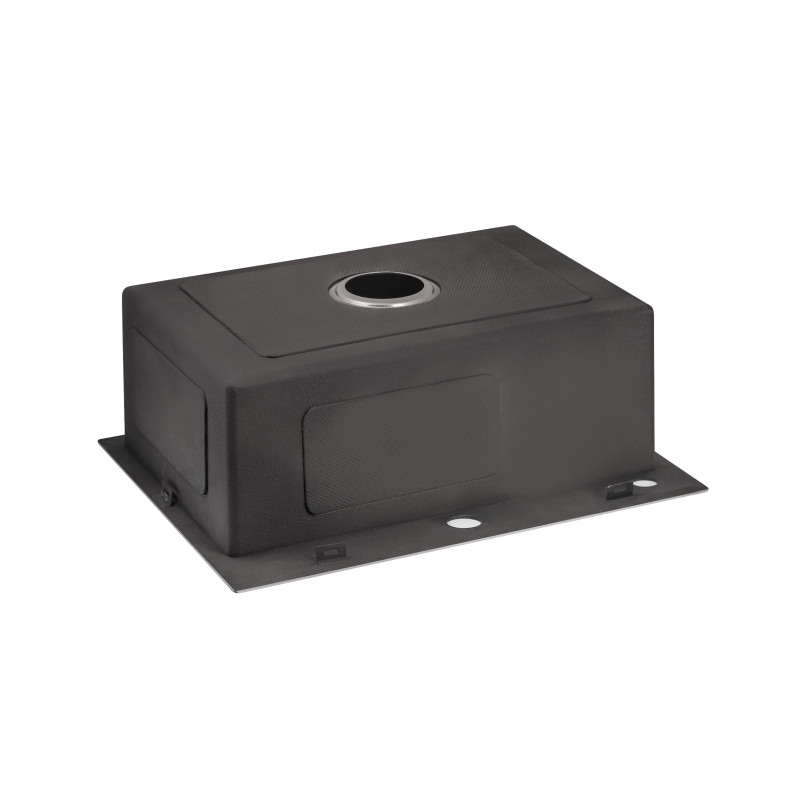 Lidz Мийка для кухні інтегрована Handmade H5845 (LDH5845BRU35384) Brushed Steel 3,0/0,8 мм