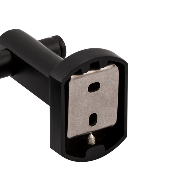 Qtap Склянка з тримачем Liberty настінна QTLIBBLM1158 Black