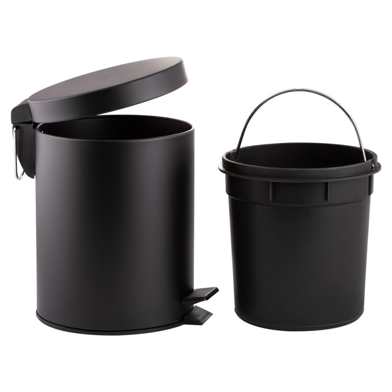 Qtap Відро для сміття Liberty 5 л QTLIBBLM1149 Black