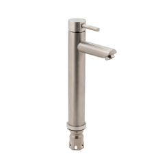 Lidz Змішувач для раковини Aria 001FH високий (k35) LDARI001FHNKS34938 Nickel