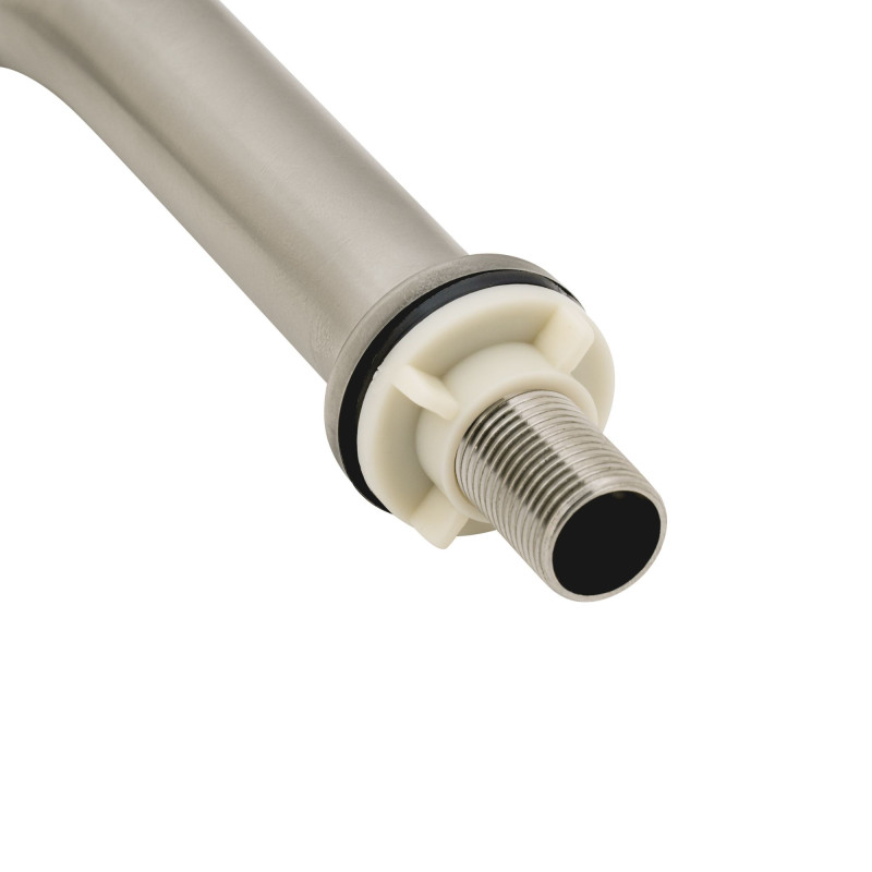 Lidz Монокран для кухні Mono 269F з нерухомим виливом LDMON269FNKS34928 Nickel