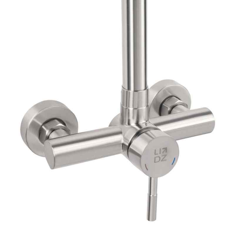 Lidz Душова система для кабіни Aria 1010 на одного споживача (k35) LDARI1010NKS34934 Nickel