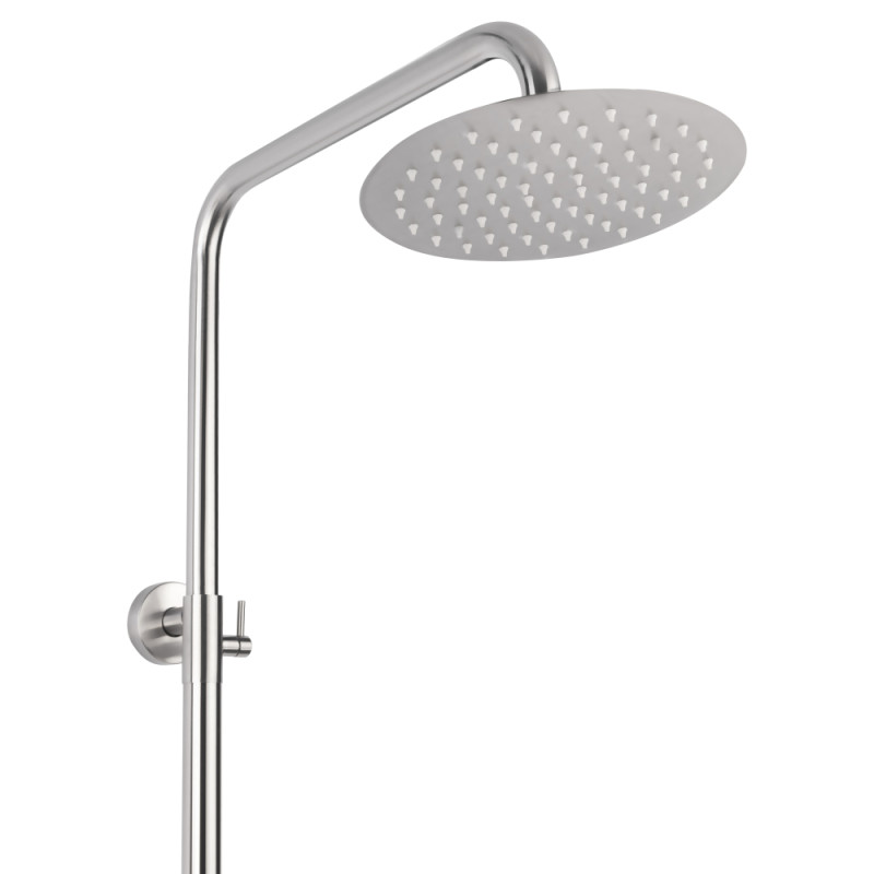 Lidz Душова система для кабіни Aria 1010 на одного споживача (k35) LDARI1010NKS34934 Nickel