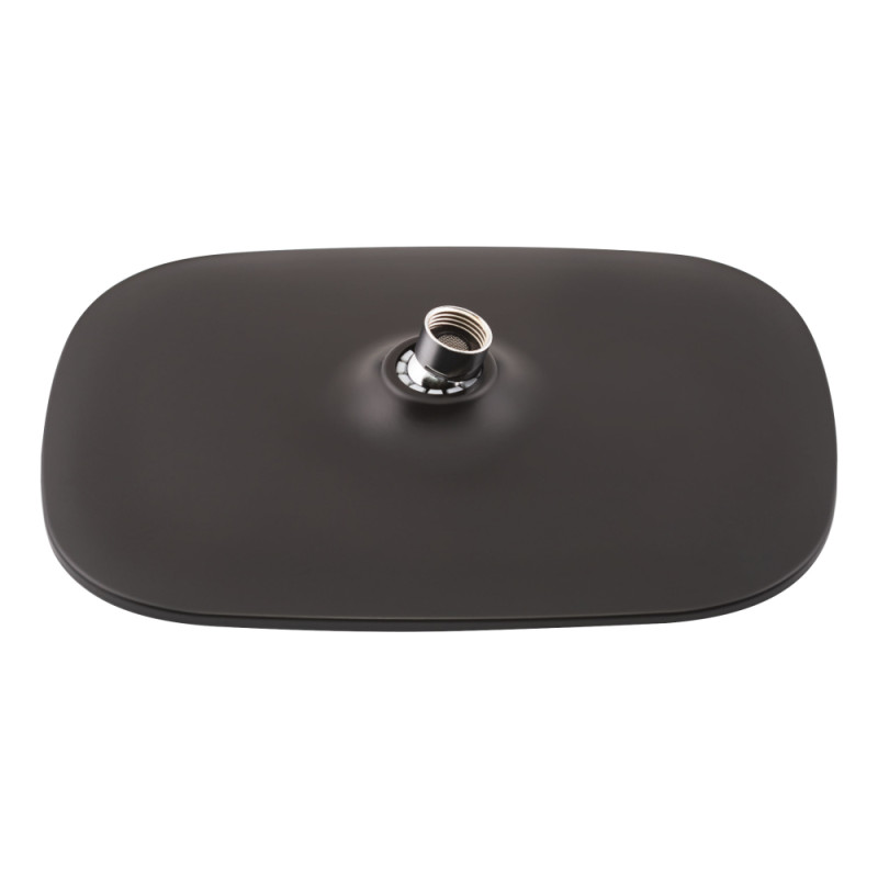 Lidz Душова система універсальна Kubis 1030 на три споживача (з виливом) (k35) LDKUB1030BLA35724 Black