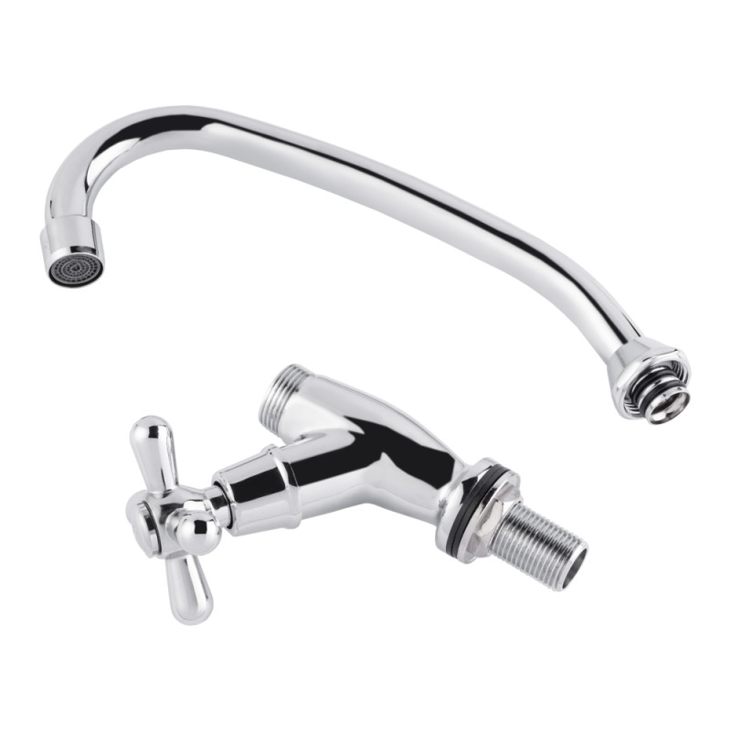 Lidz Монокран для кухні Dominox 269F LDDOM269FCRM35533 Chrome