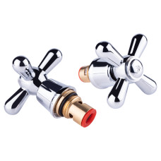 Lidz Кран-букса для змішувача Dominox 15 пара LDDOM15CRM35527 Chrome