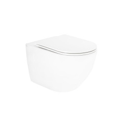 Qtap Унітаз підвісний Robin безобідковий з сидінням Soft-close QT13332141ERW