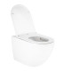 Qtap Унітаз підвісний Robin безобідковий з сидінням Soft-close QT13332141ERW