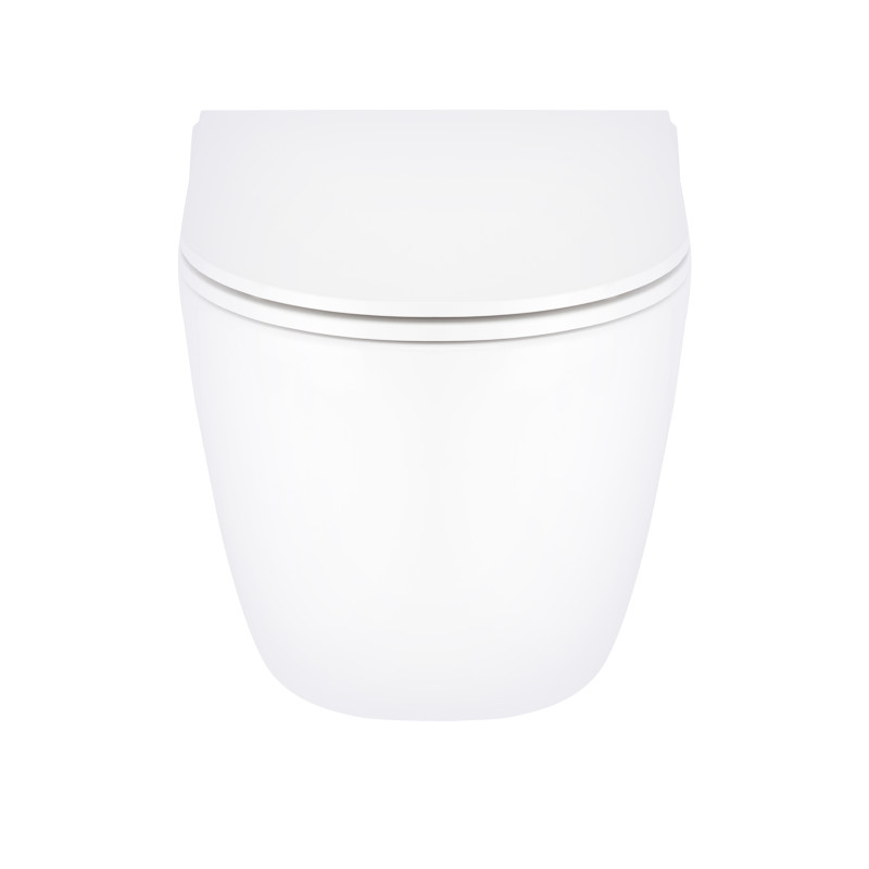 Qtap Унітаз підвісний Robin безобідковий з сидінням Soft-close QT13332141ERW