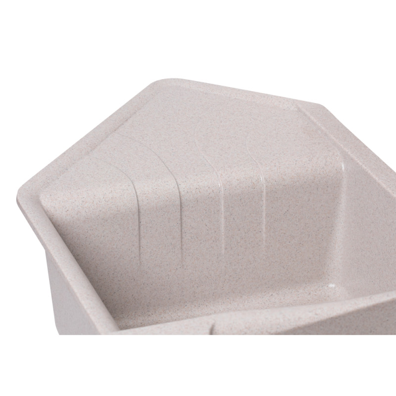 Lidz Кухонна мийка з додатковою чашею 1000x500/225 MAR-07 (LIDZMAR071000500225)