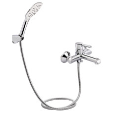 Qtap Змішувач для ванни Grand (з душовим гарнітуром) QTGRACRM006 Chrome