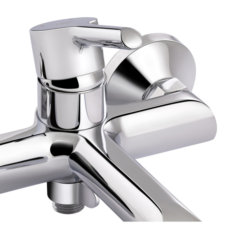Qtap Змішувач для ванни Grand (з душовим гарнітуром) QTGRACRM006 Chrome