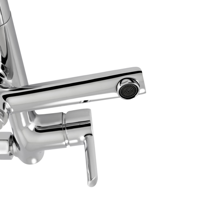 Qtap Душова система універсальна Grand на три споживача (з виливом) QTGRACRM1004 Chrome