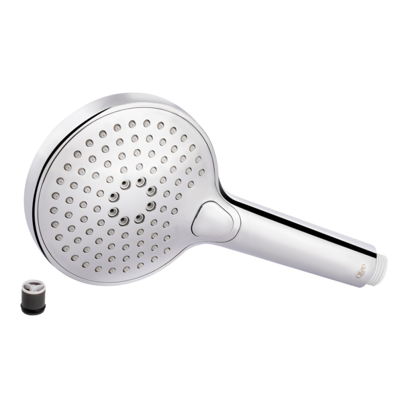 Qtap Лійка для ручного душу Rucni 120 мм округла QTRUCA120O3KCC Chrome