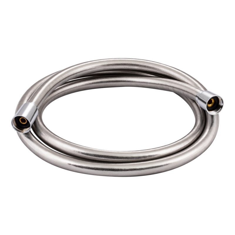 Qtap Шланг для ручного душу Hadice 1600 мм QTHADPVC160C Chrome