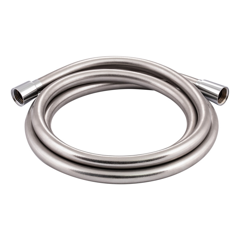 Qtap Шланг для ручного душу Hadice 2000 мм QTHADPVC200C Хром