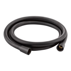 Qtap Шланг для ручного душу Hadice 1600 мм QTHADPVC160B Black Matt