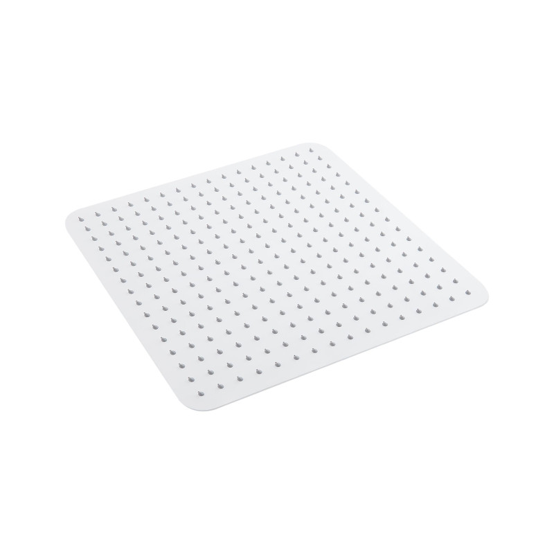 Qtap Лійка для верхнього душу Hlavova 400х400 мм прямокутна QTHLAS400N1ZWW White