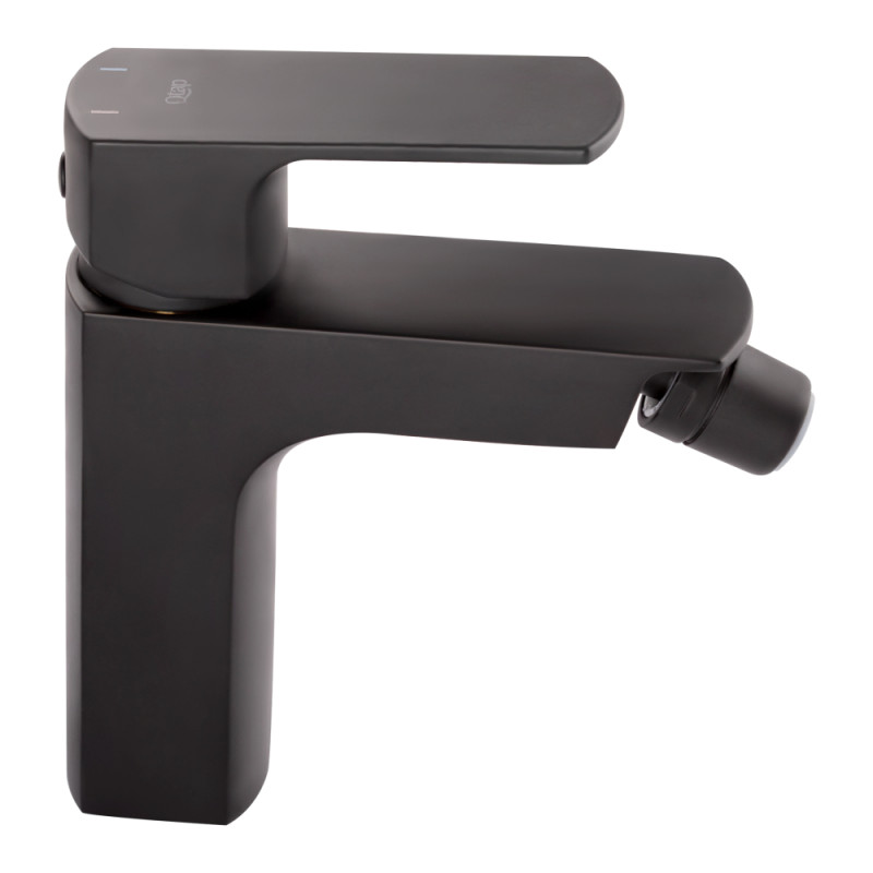 Qtap Змішувач для биде Lipno QTLIPNO2023101CB Black Matt