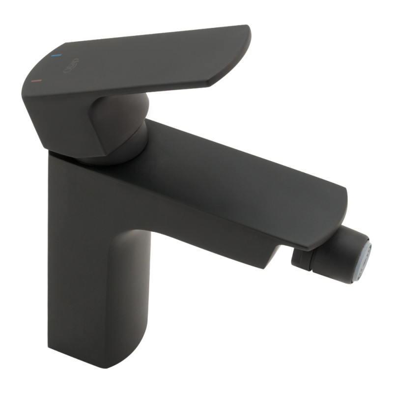 Qtap Змішувач для биде Lipno QTLIPNO2023101CB Black Matt