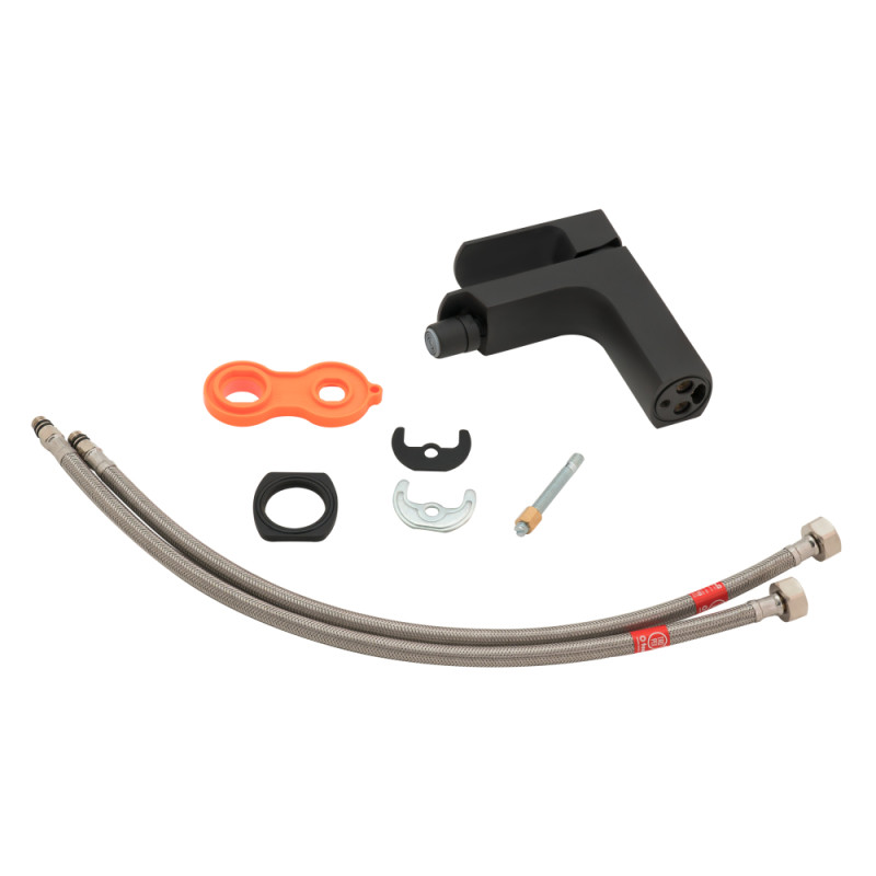 Qtap Змішувач для биде Lipno QTLIPNO2023101CB Black Matt