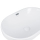 Qtap Раковина Leo 590x400x170 White з донним клапаном QT11114028W