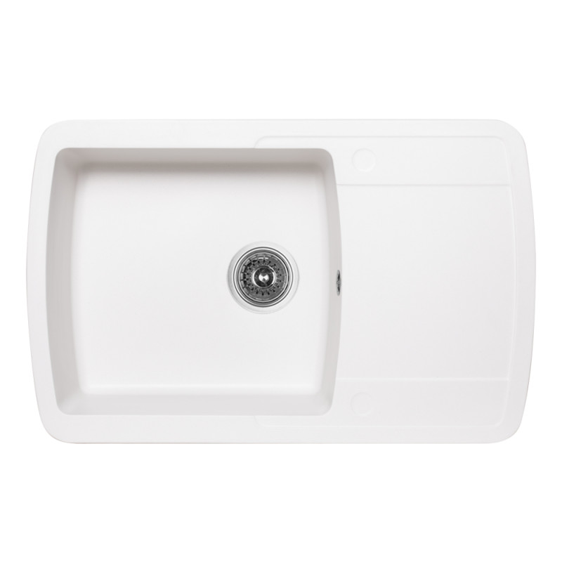 Lidz Кухонна мийка 770x490/200 WHI-01 (LIDZWHI01770490200)