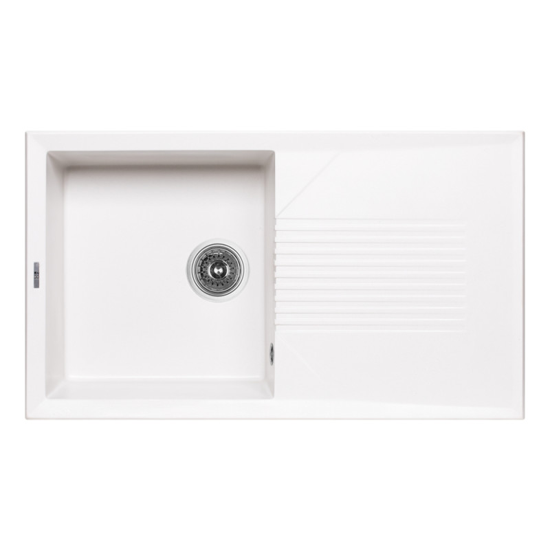Lidz Кухонна мийка 860х500/240 WHI-01 (LIDZWHI01860500240)