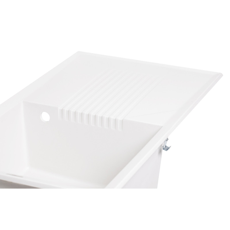 Lidz Кухонна мийка 860х500/240 WHI-01 (LIDZWHI01860500240)