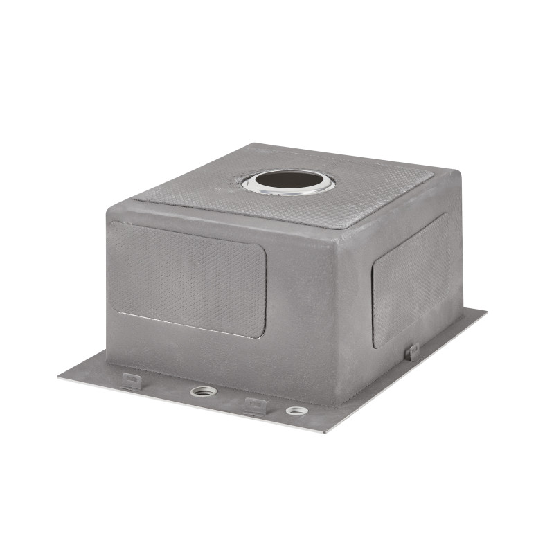 Lidz Мийка для кухні інтегрована Handmade H4050 (LDH4050BRU39258) Brushed Steel 3,0/0,8 мм