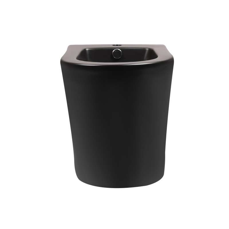 Qtap Біде підлогове Scorpio 530x360x395 Matt black QT14441003CMB