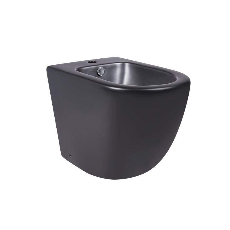 Qtap Біде підлогове Robin 565x360x405 Matt black QT13442141CMB