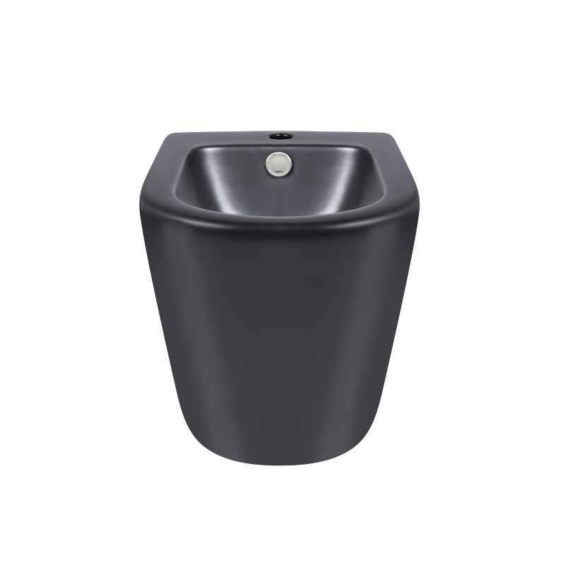 Qtap Біде підлогове Robin 565x360x405 Matt black QT13442141CMB
