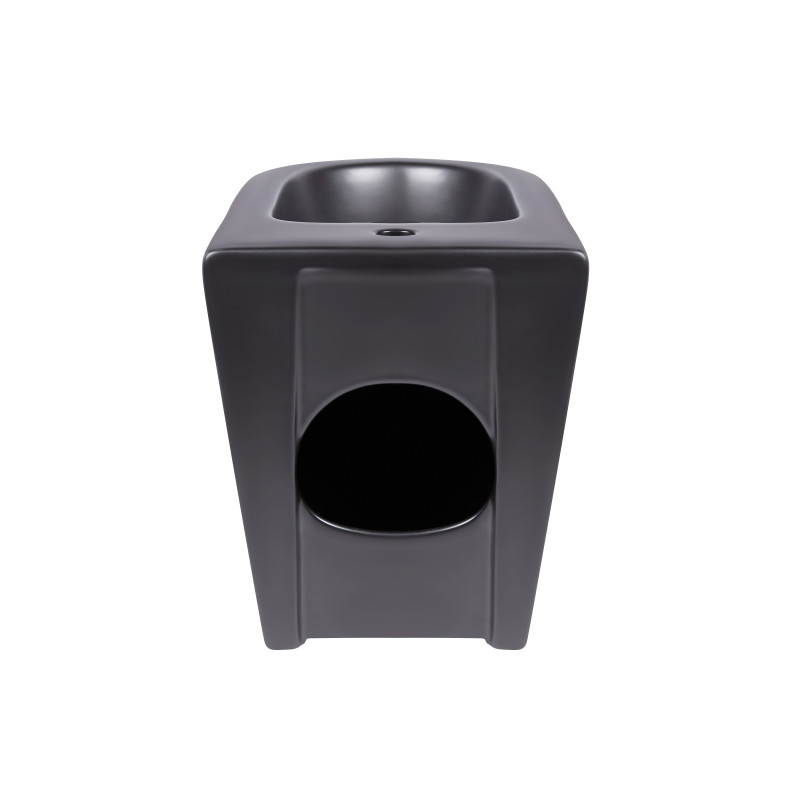 Qtap Біде підлогове Robin 565x360x405 Matt black QT13442141CMB