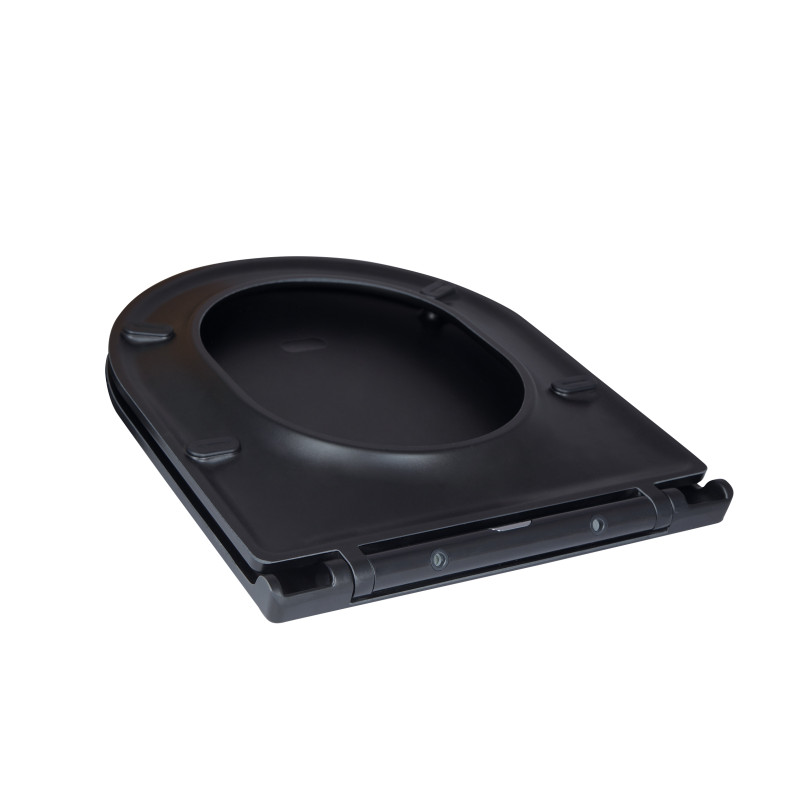 Qtap Сидіння для унітаза (Robin) з мікроліфтом Slim QT99HY2411MB