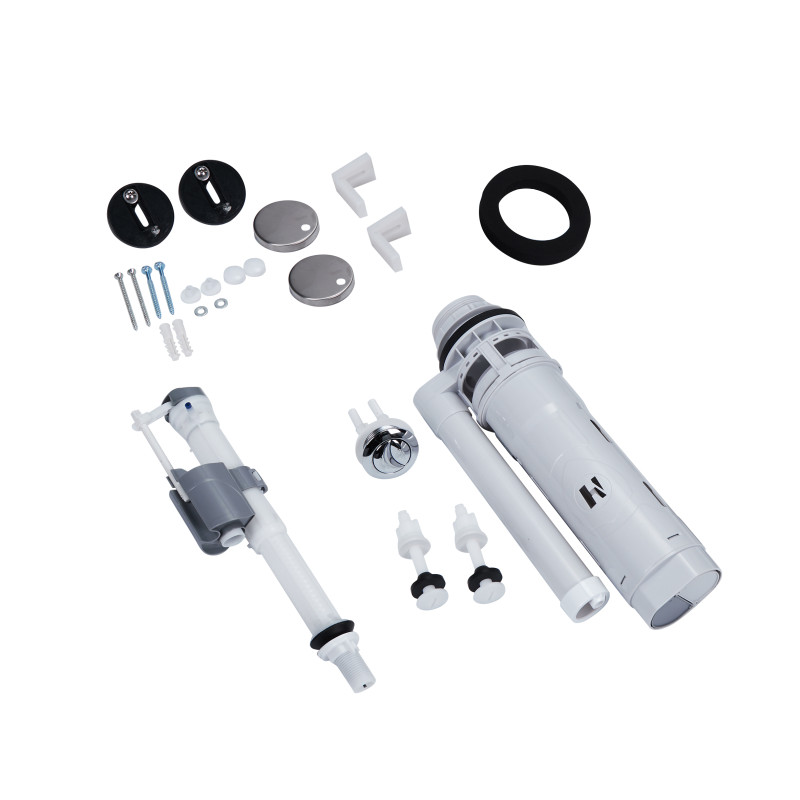 Qtap Унітаз-компакт Presto безобідковий з сідінням Soft-close QT24221217AW