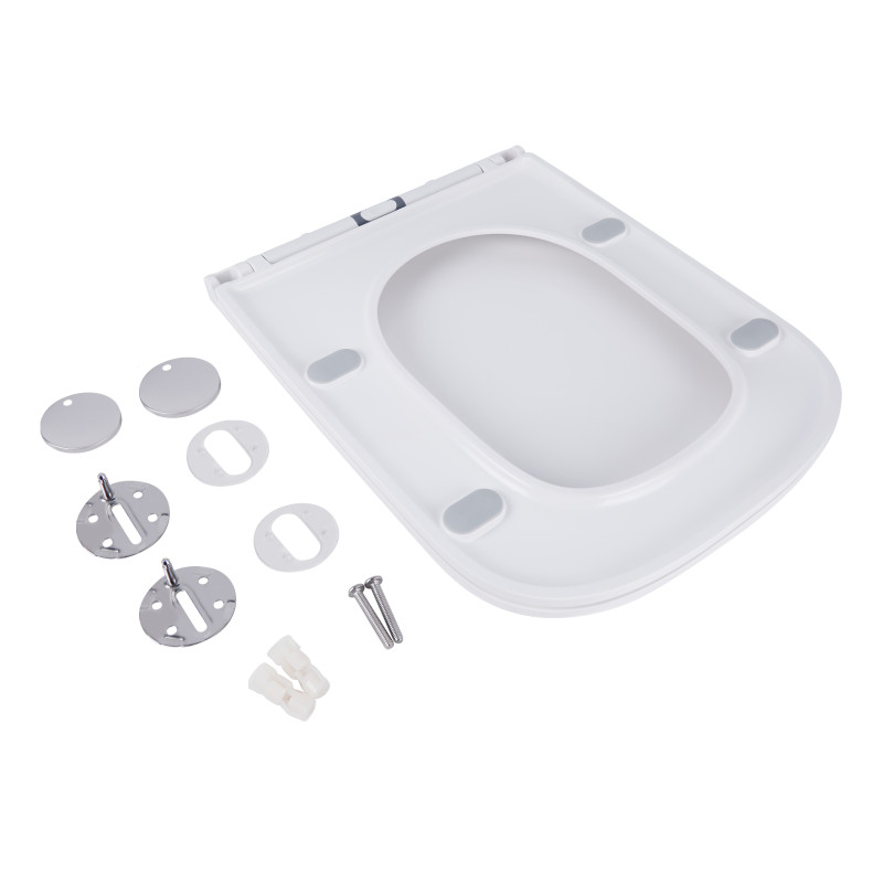 Qtap Сидіння для унітаза (Aries) з мікроліфтом Slim QT99HXU15W