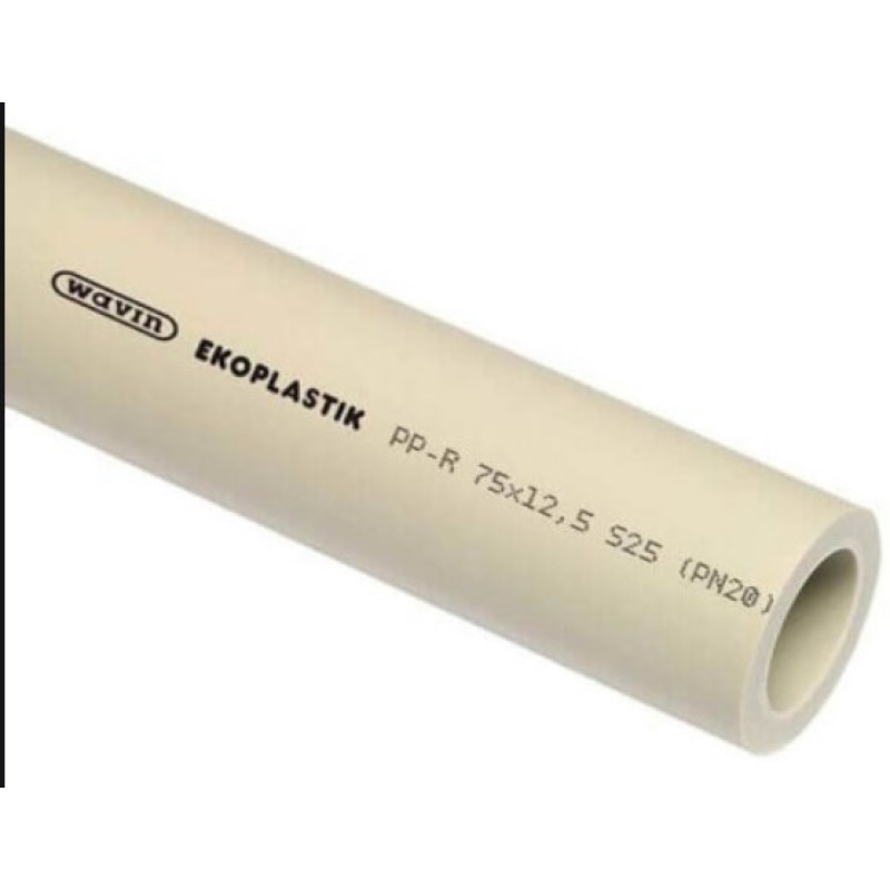 Wavin Труба PPR, PN 20 75x12,5мм (STR075P20X)